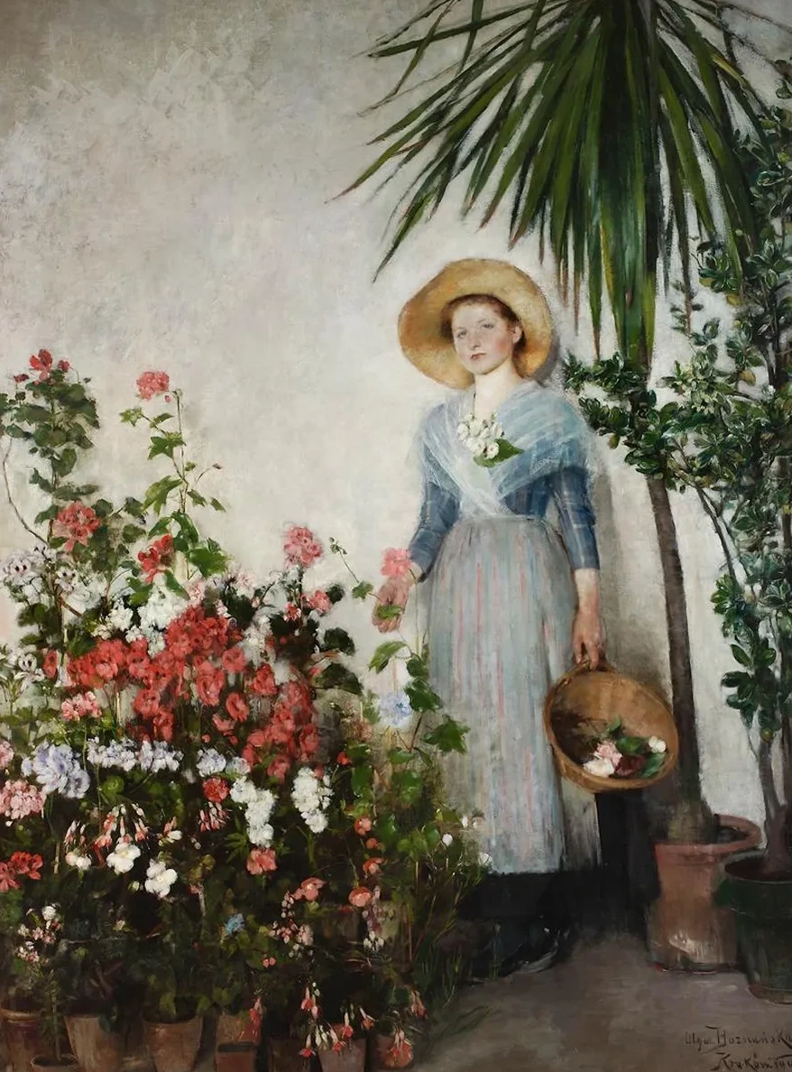 In the Orangery