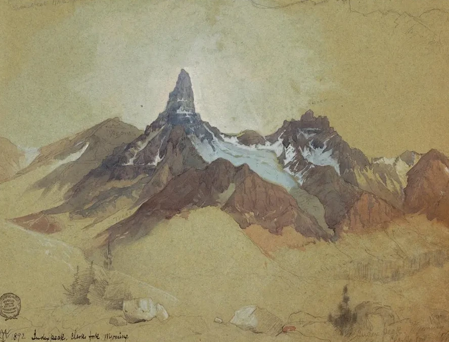 Index Peak, Clark's Fork, Wyoming