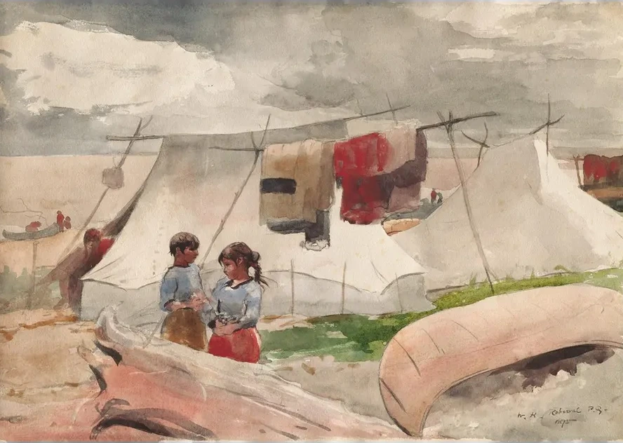 Indian Camp, Roberval, P.Q
