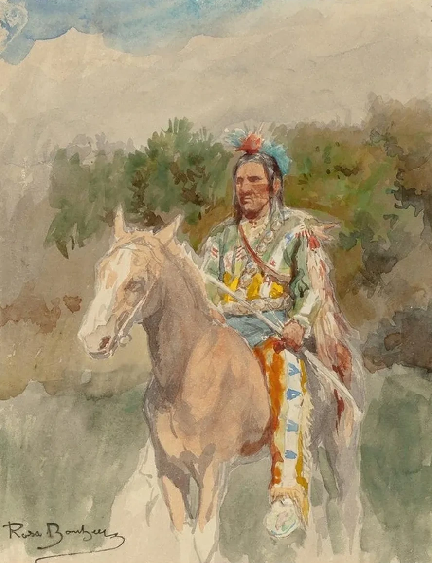Indian on Horseback