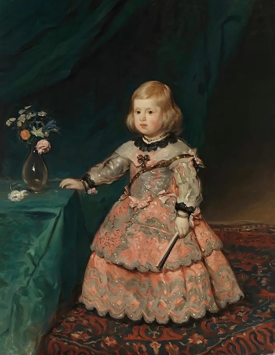Infanta Maria Teresia, Copy After Vel Zquez