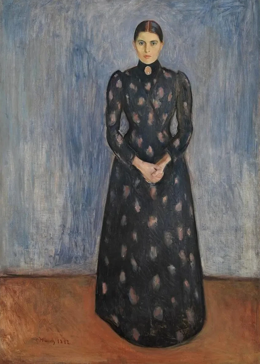 Inger in Black and Violet