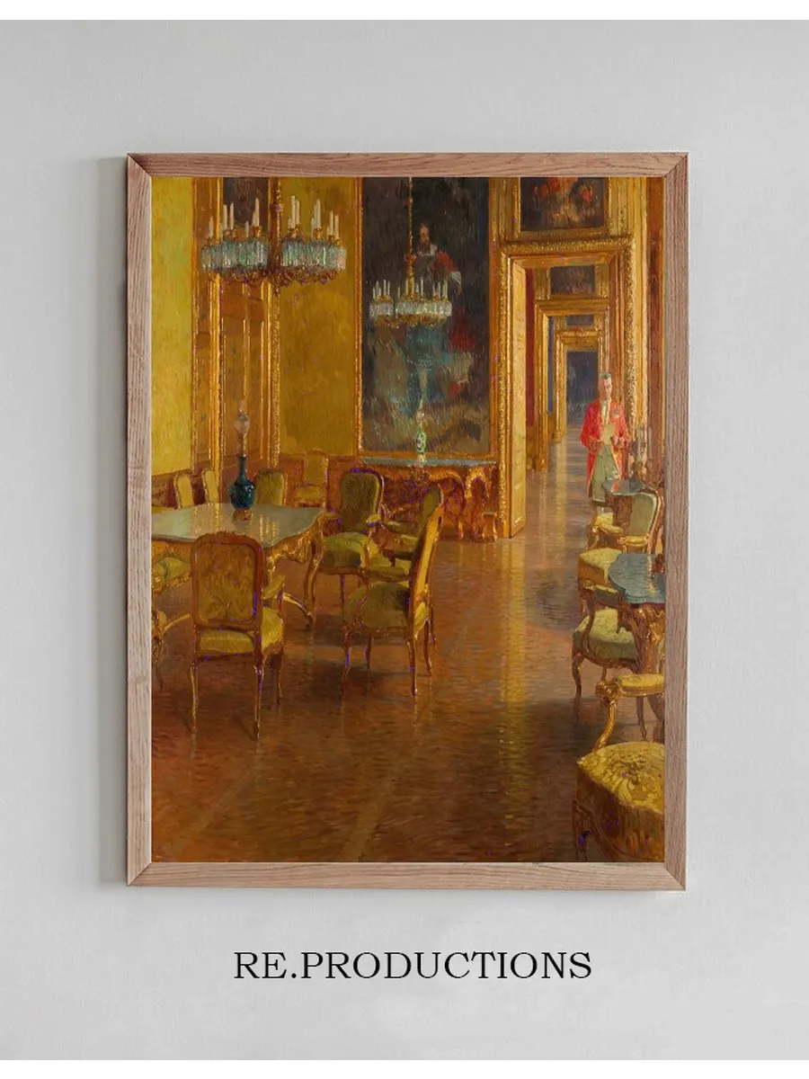 Interieur IM Winterpalais Des Prinzen Eugen von Savoyen in Der Himmelpfortgasse