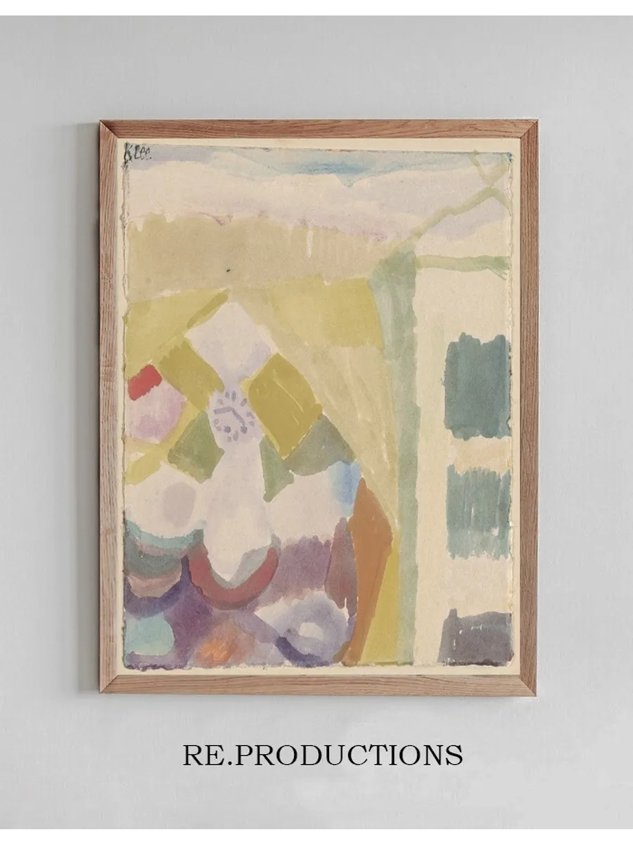 Interieur Mit Der Uhr (interior with the Clock)