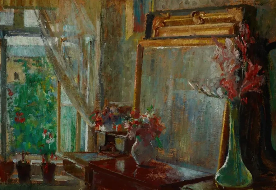 Interior Artist's Studio in Krakow