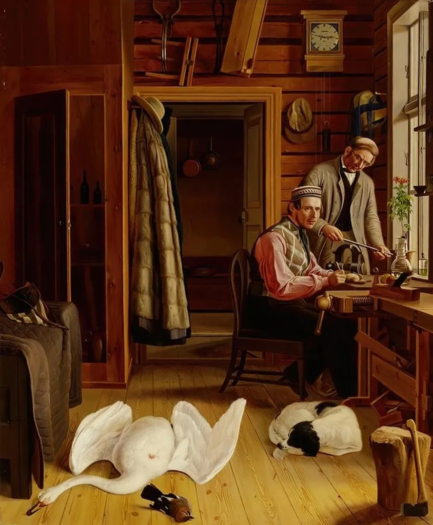 Interior Of The Marieberg Workshop