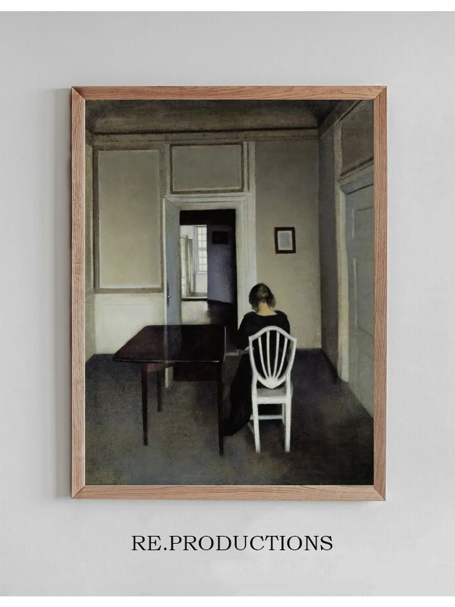 Interior With Idain A White Chair