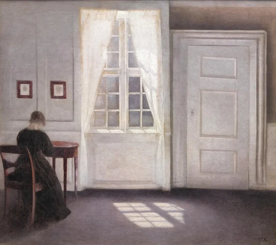 Interior in Strandgade, Sunlight on the Floor