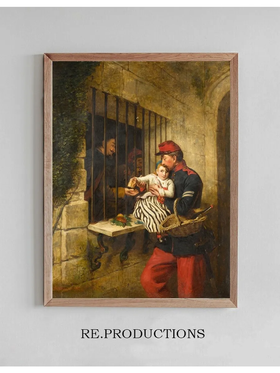Interior of Marseilles Prison, a Scene from Little Dorrit