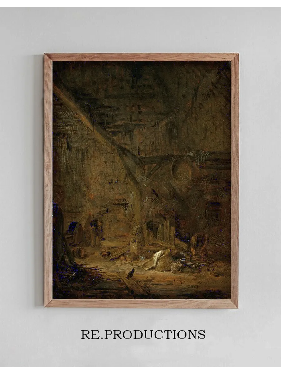 Interior of a Barn