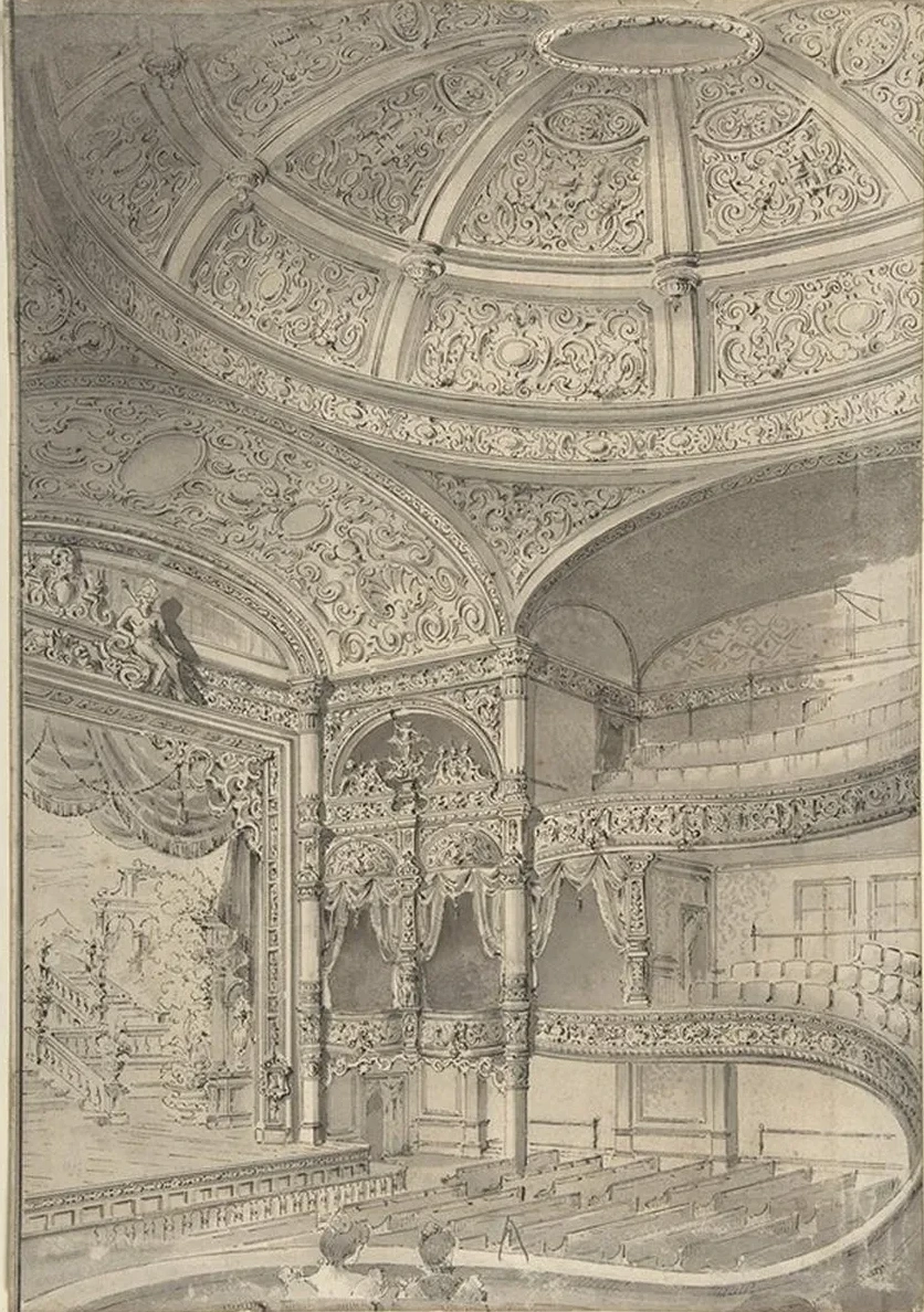 Interior of a Theatre
