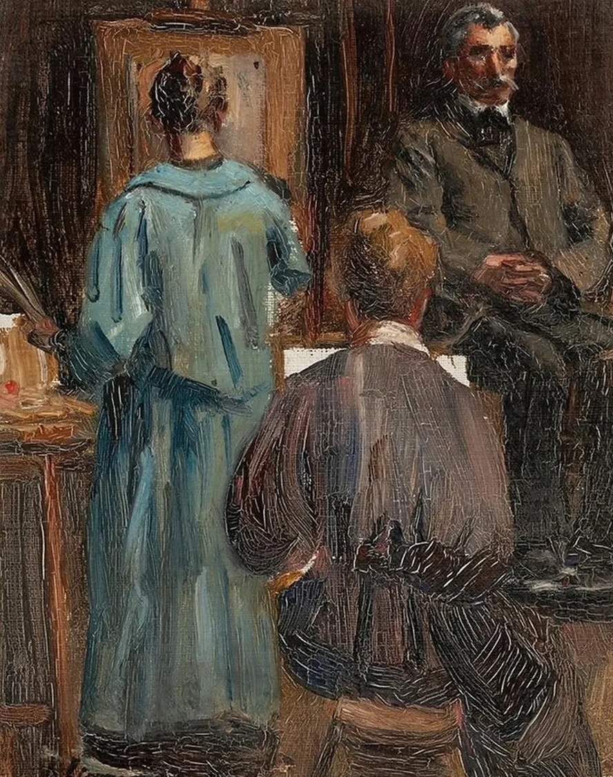 Interior of the Artist's Studio