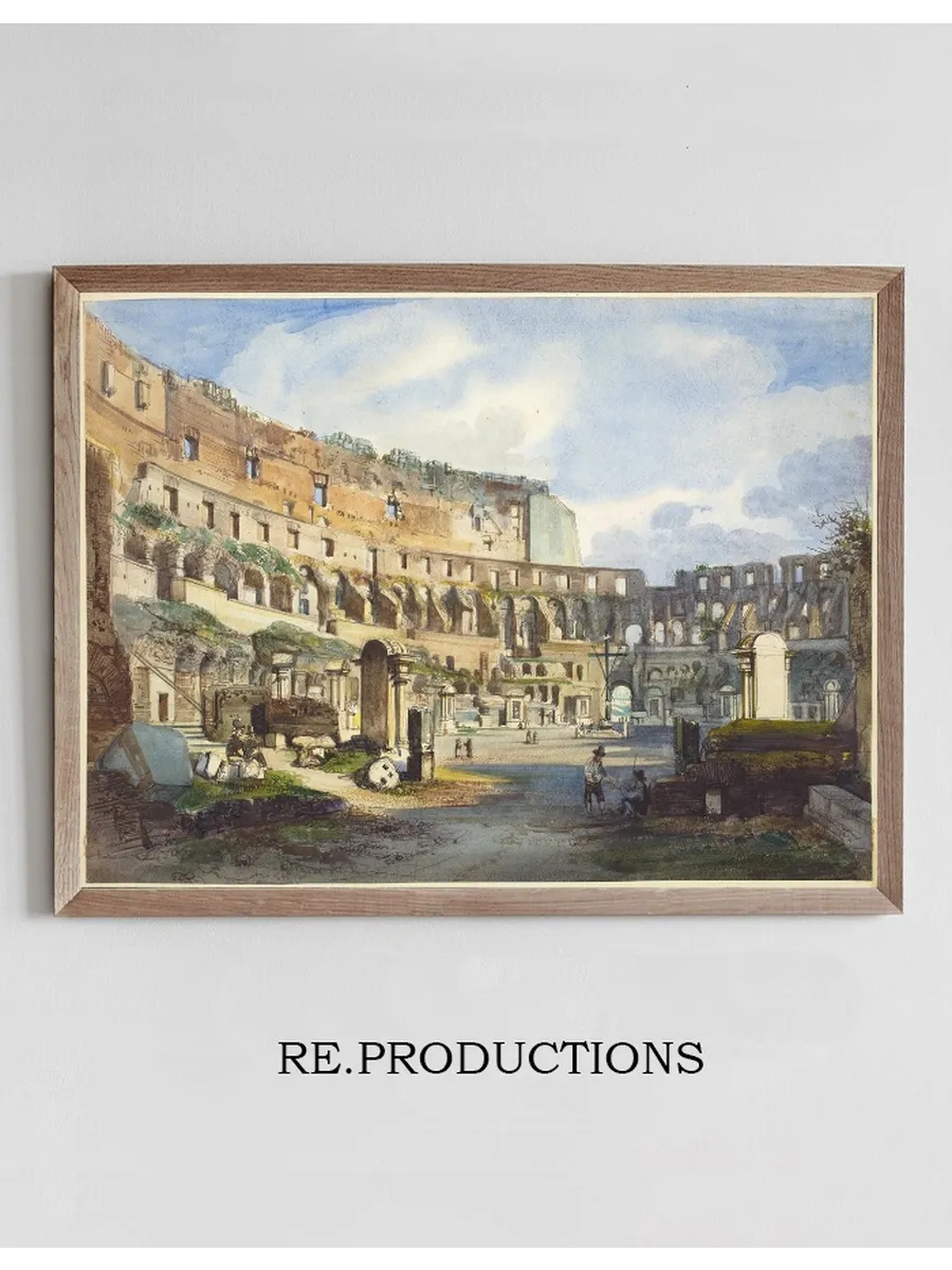 Interior of the Colosseum
