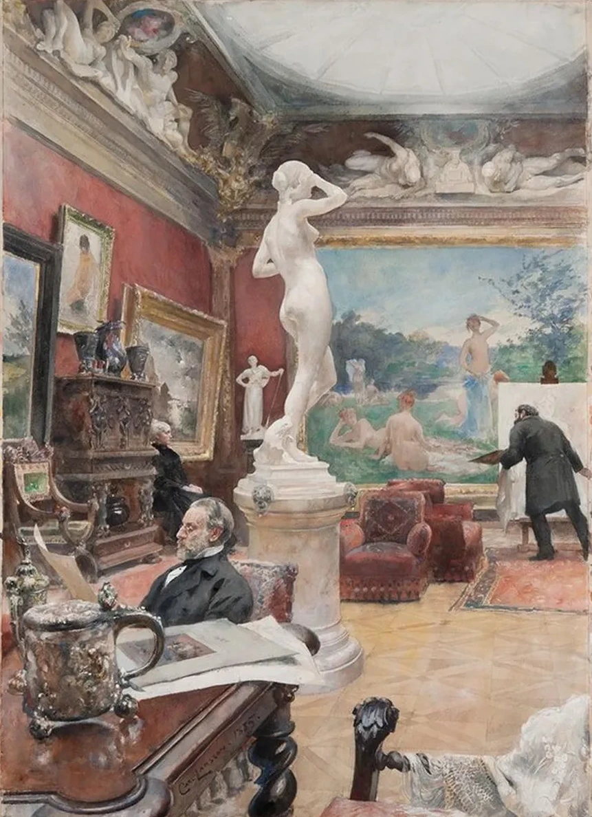 Interior of the F Rstenberg Gallery