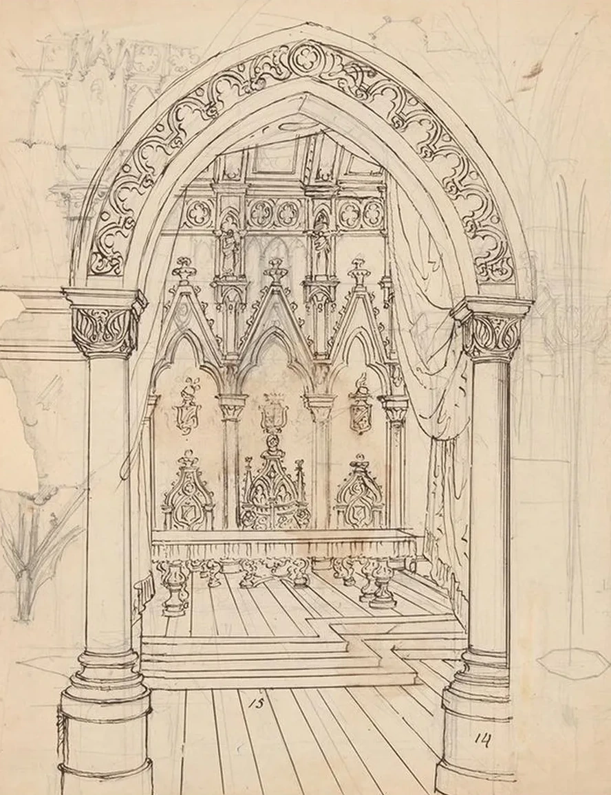 Interior of the Gothic Hall