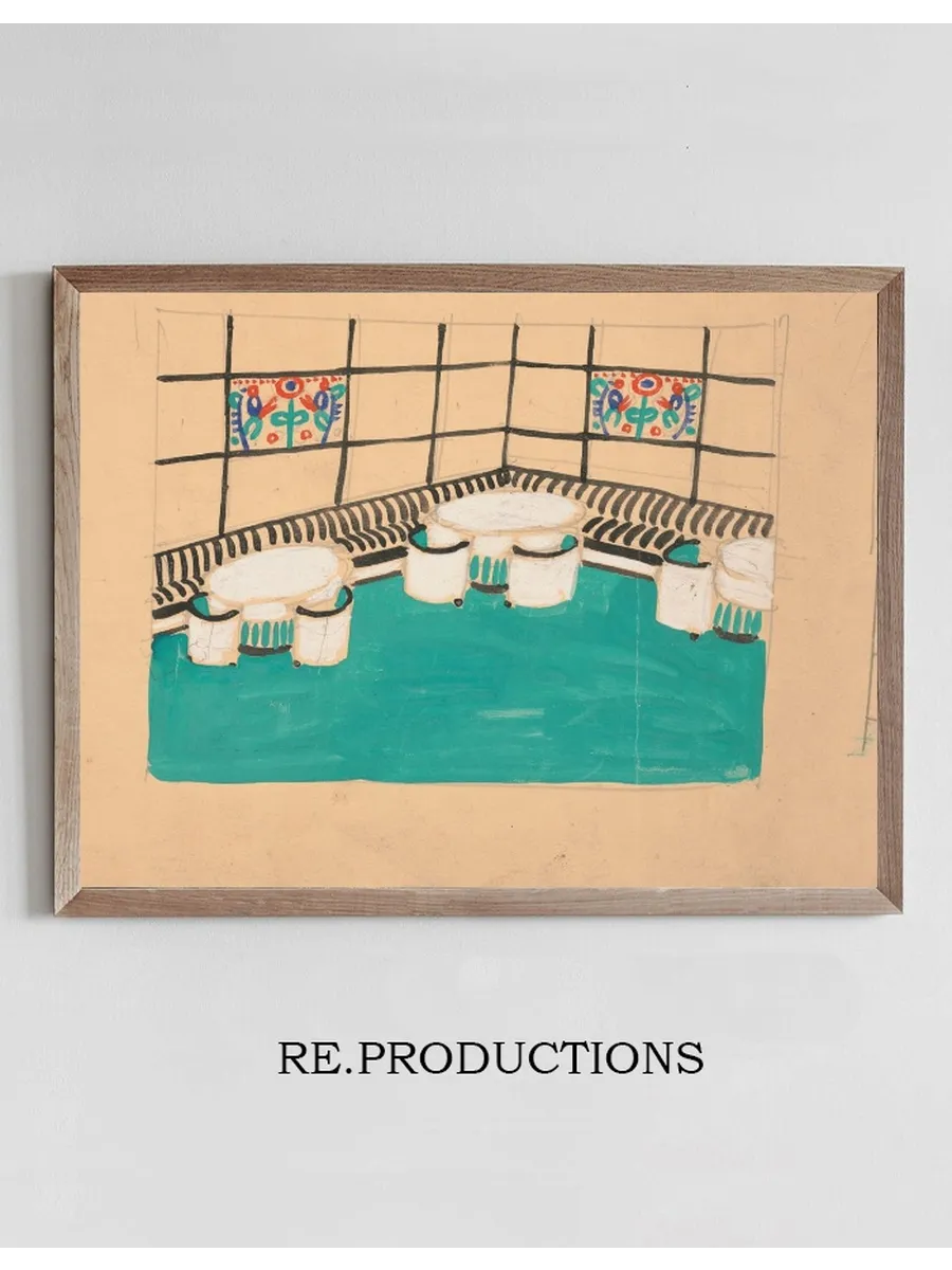 Interior Perspective Studies for Restaurant Crillon, 15 East 48th Street, New York, NY. Interior Perspective's