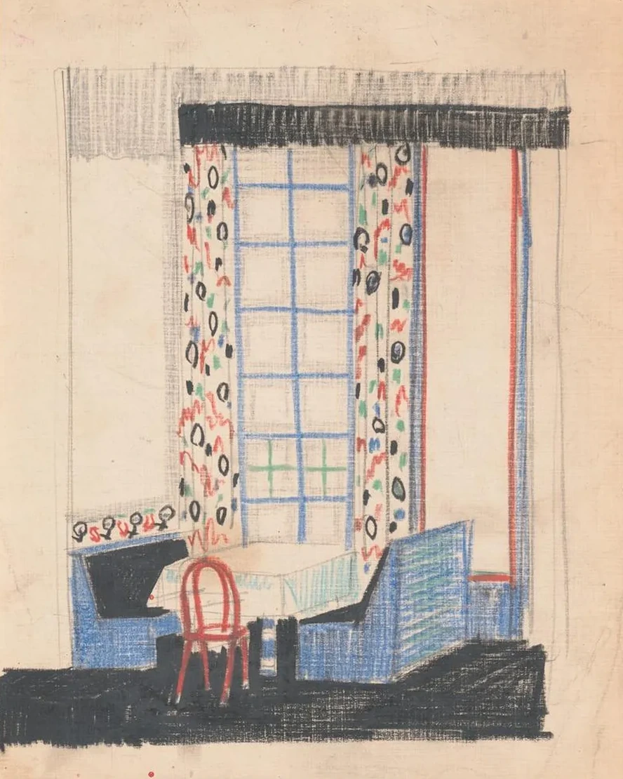 Interior Perspective Studies for a Restaurant