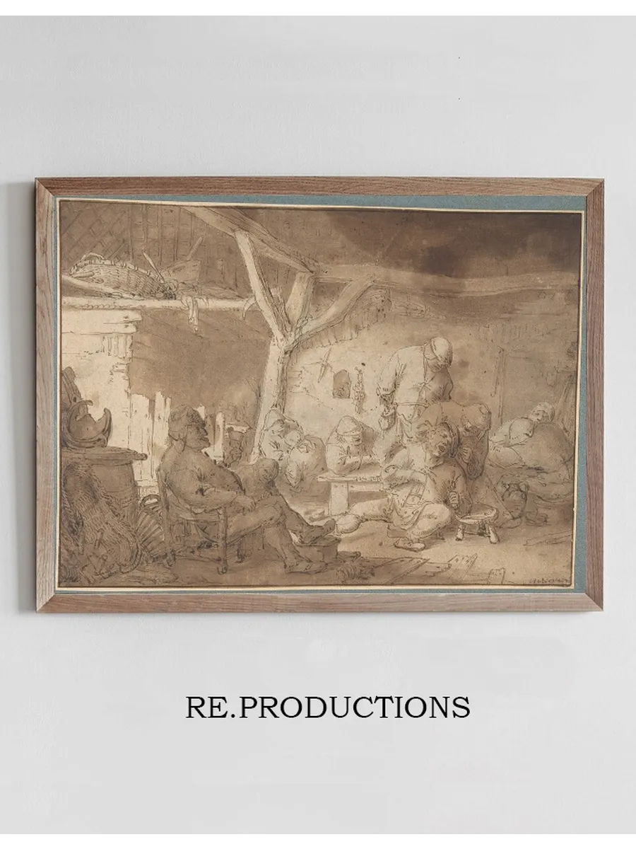 Interior with Peasants