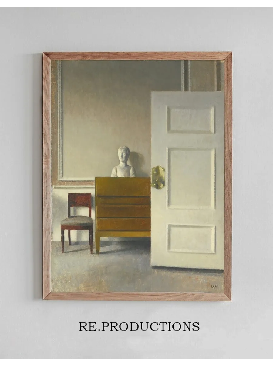 Interior with a Bust