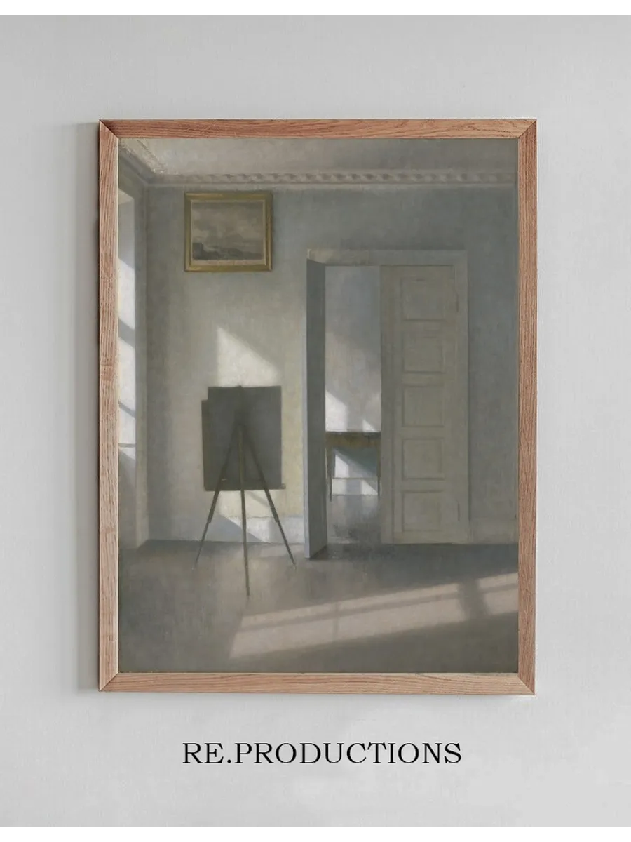 Interior with an Easel, Bredgade 25