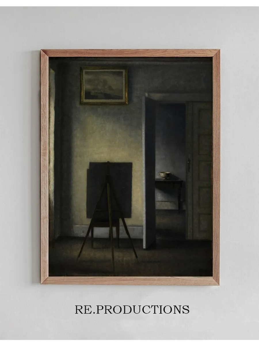 Interior with the Artist's Easel