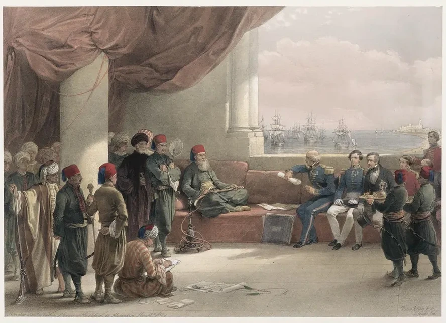 Interview with the Viceroy of Egypt, at His Palace at Alexandria. May 12th, 1839