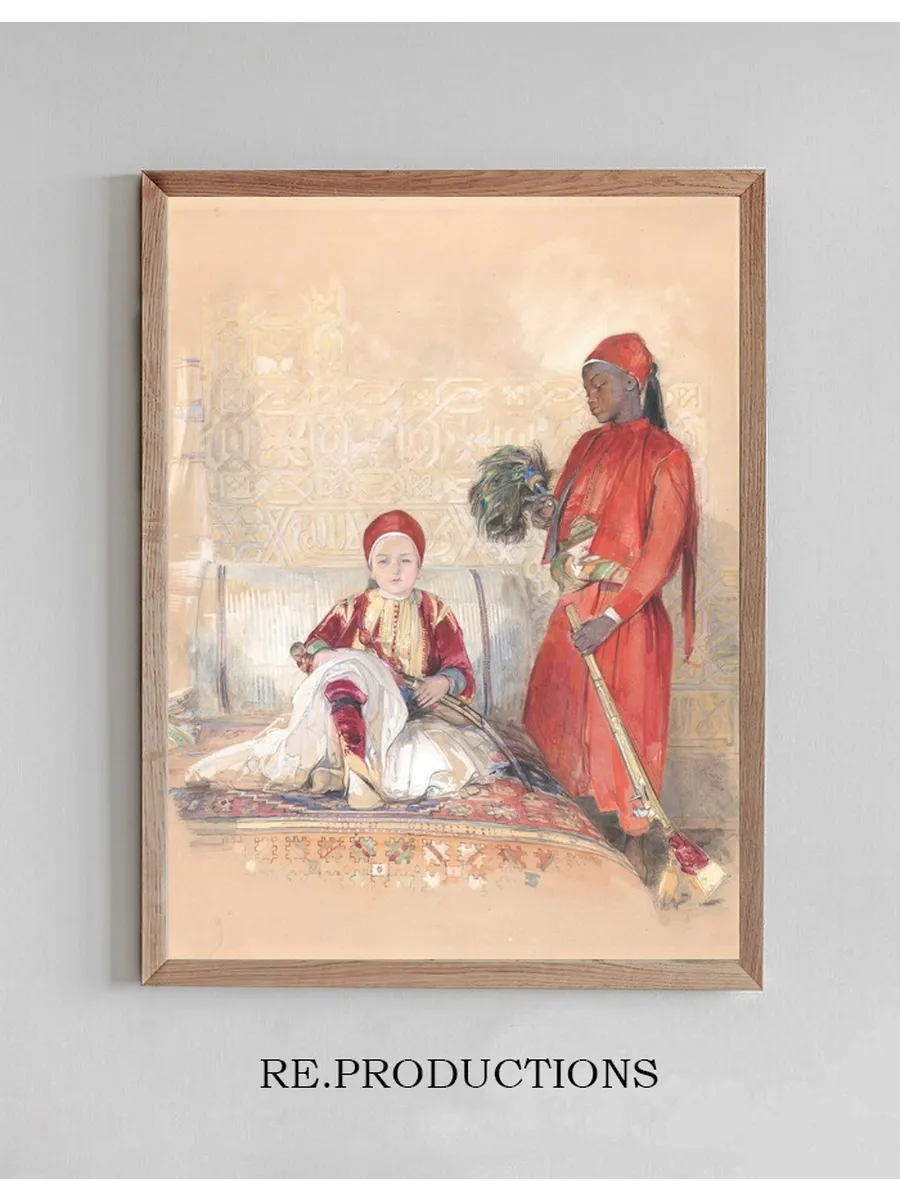 Iskander Bey and His Servant