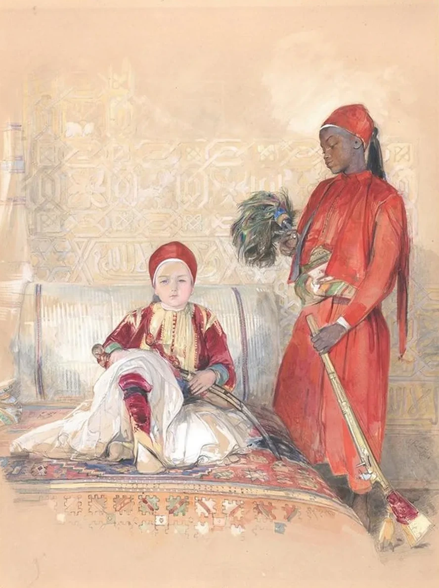 Iskander Bey and His Servant