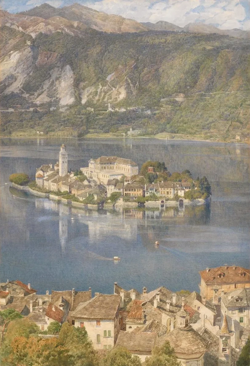Isola San Giulio, Lago d Orta