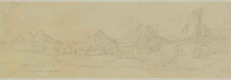 Italienische Gebirgslandschaft