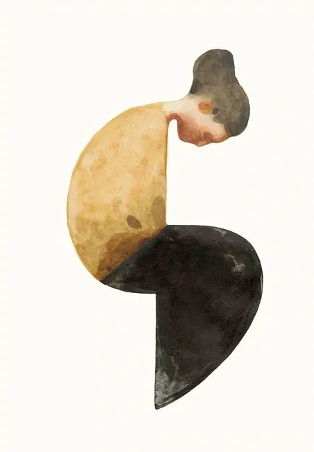 J rgen Hansson - Sitting woman XIV