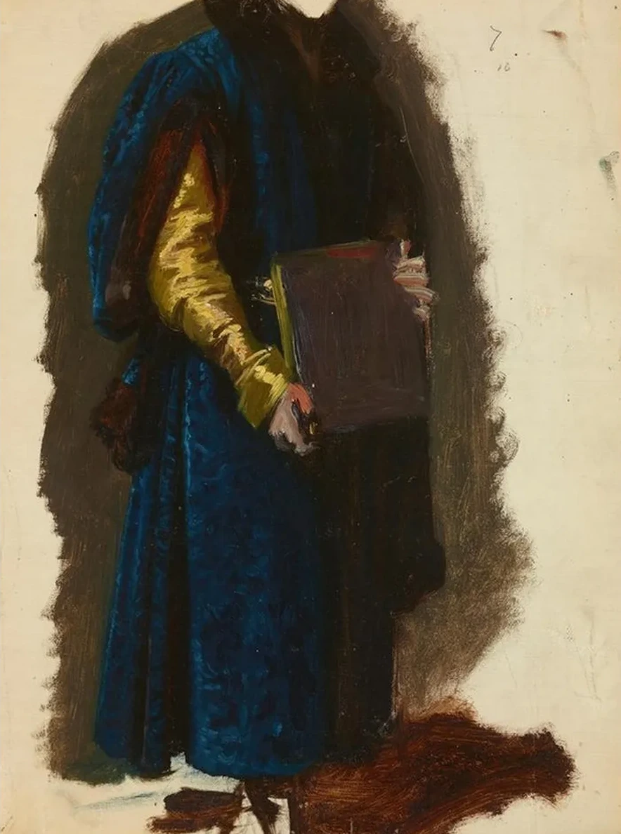 Ja ko of T czyn's Garment. Study to the Painting The Oath of Queen Jadwiga