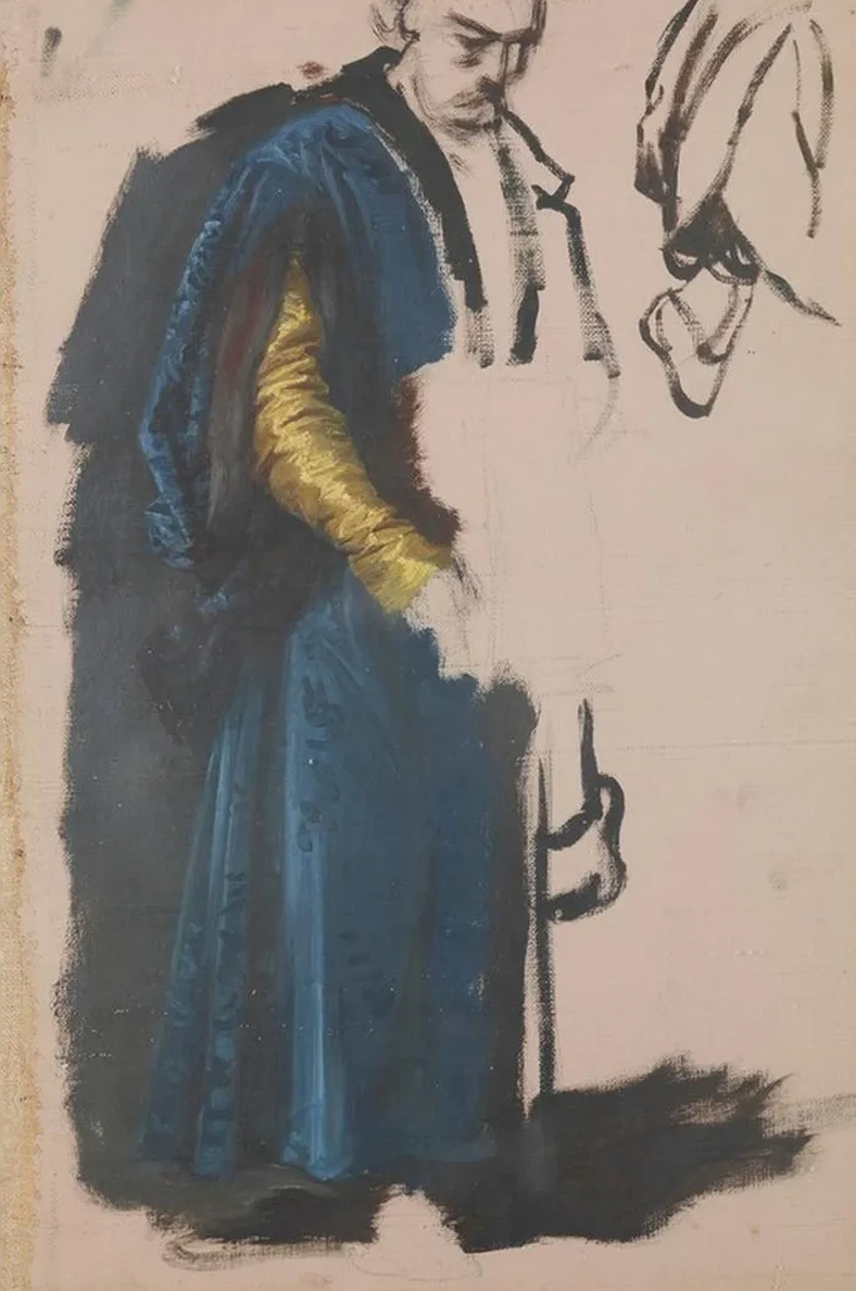 Ja ko of Tenczyn. Study to the Painting The Oath of Queen Jadwiga