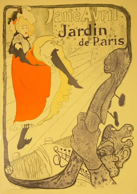 Jane Avril - Jardin de Paris