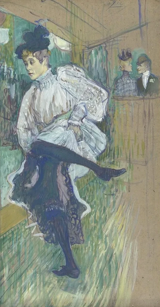 Jane Avril Dancing
