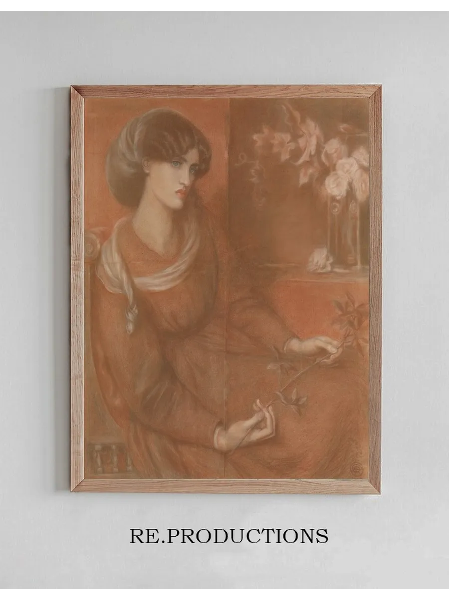 Jane Morris Study for Mariana