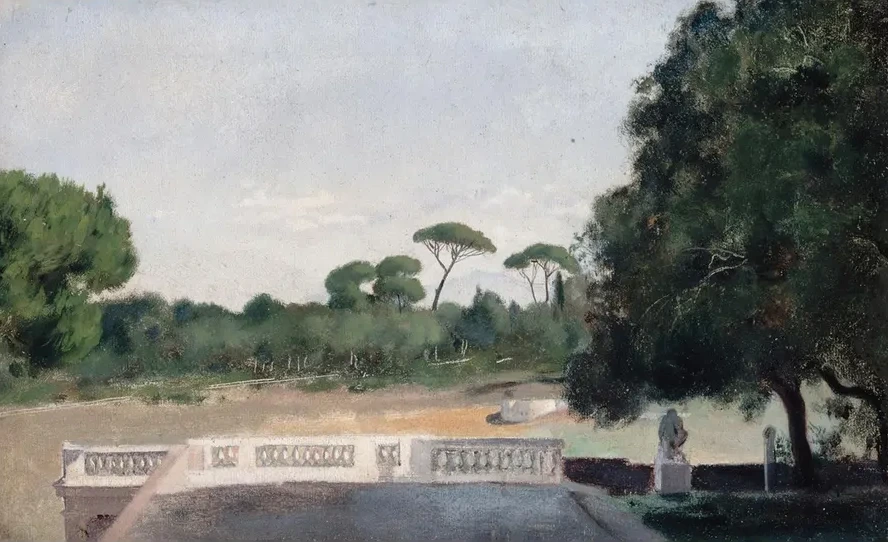 Jardins de la Villa Borgh Se Vus Depuis la Villa M Dicis Rome