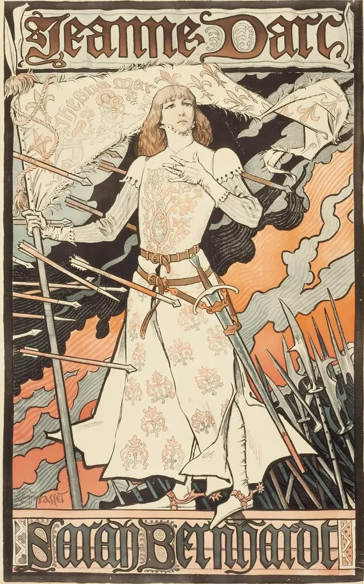 Jeanne d Arc - Sarah Bernhardt