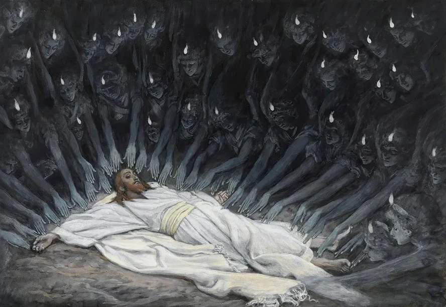 Jesus Ministered to by Angels
