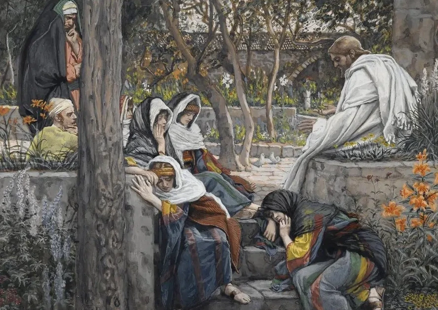 Jesus, Mary Magdalene, and Martha at Bethany