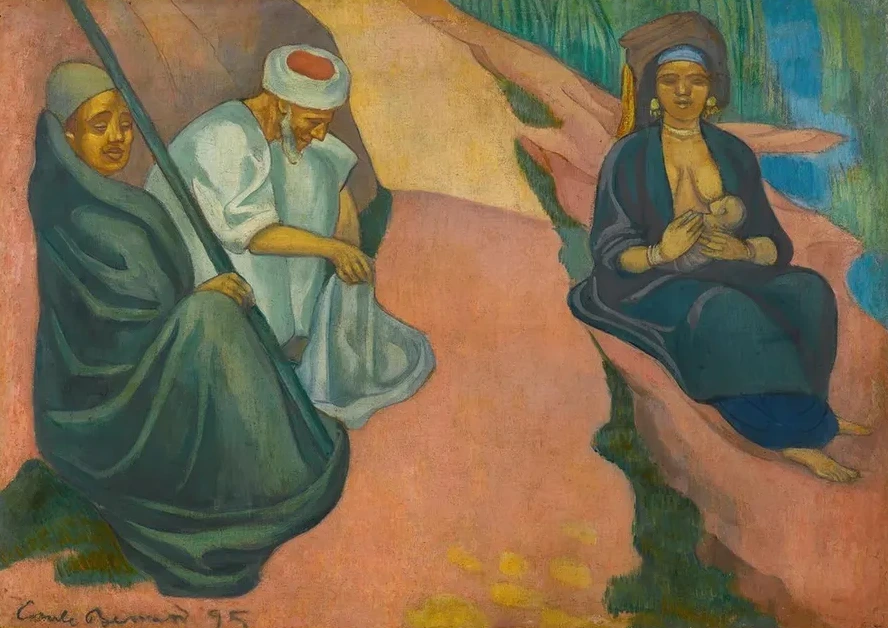 Jeune Femme Allaitant (La Fuite En gypte)
