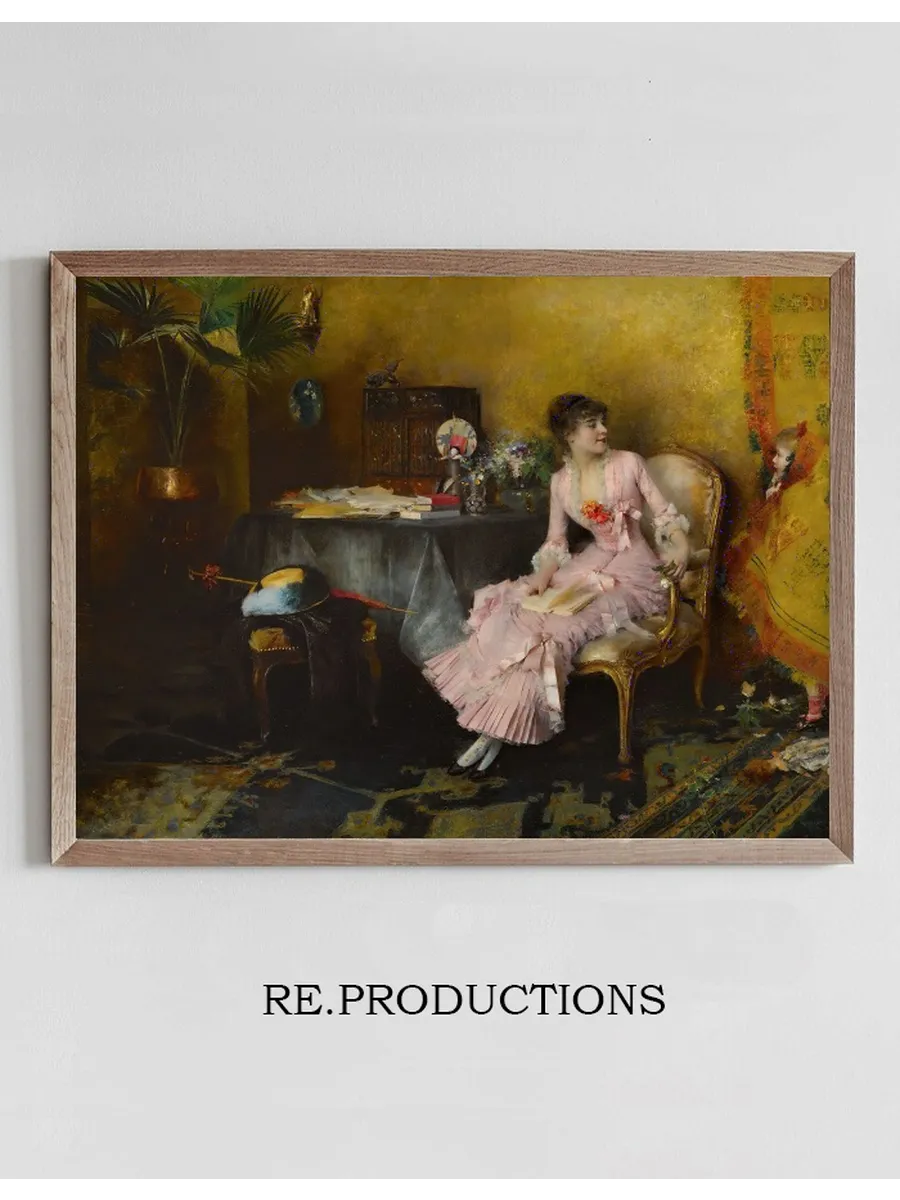 Jeune Femme En Rose Avec Son Enfant