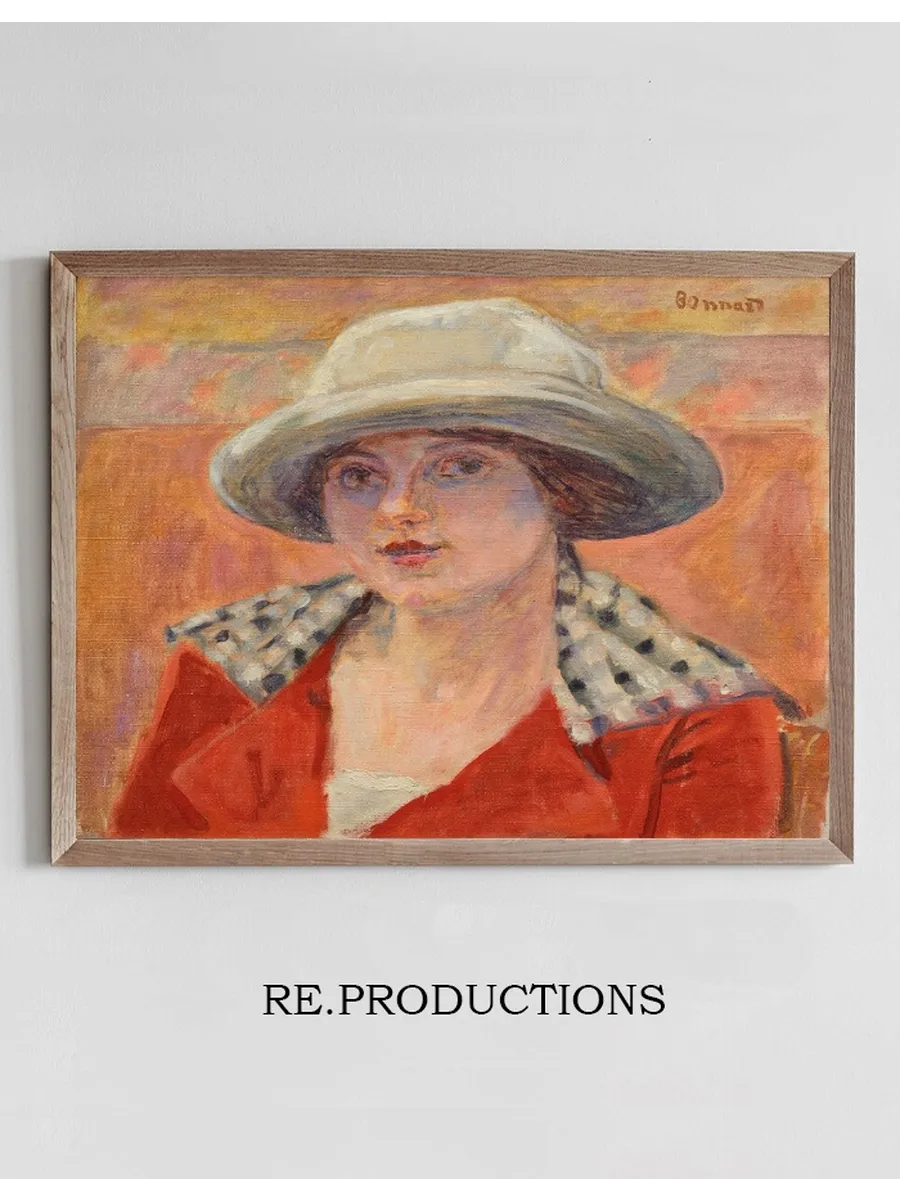 Jeune Femme Au Chapeau Blanc Ou Tude de T Te