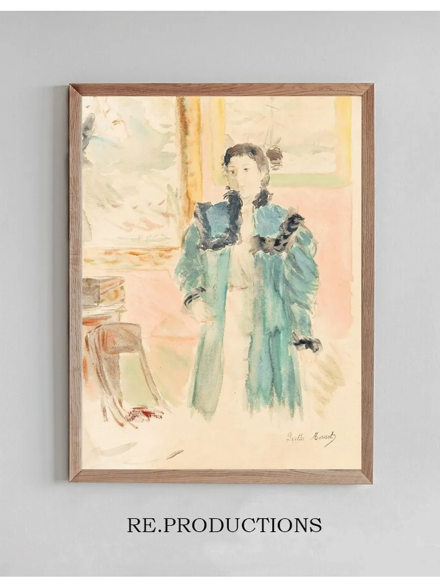 Jeune Fille Au Manteau Vert (Marthe)