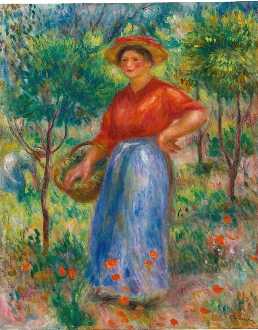 Jeune Fille Au Panier (GabrielleAu Jardin)