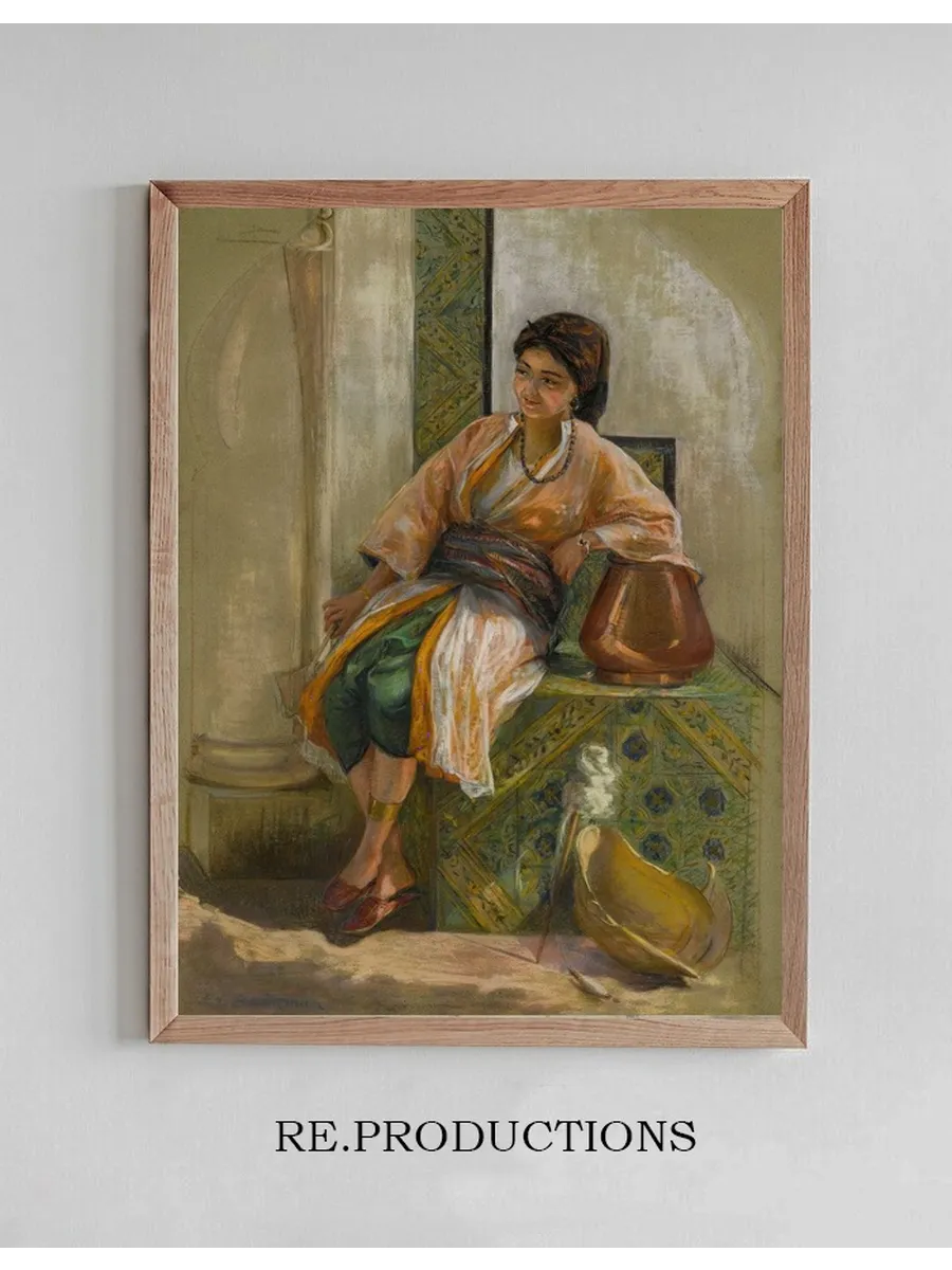 Jeune Fille L ventail