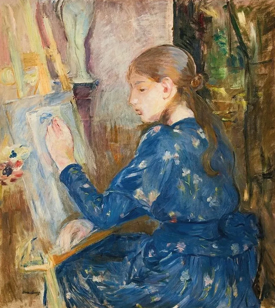 Jeune Fille Crivant