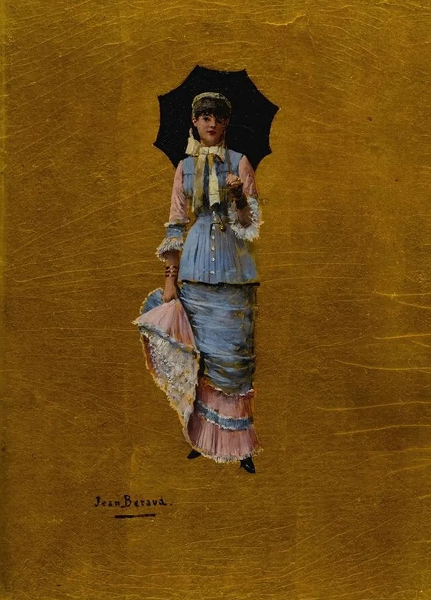 Jeune Femme a L Ombrelle