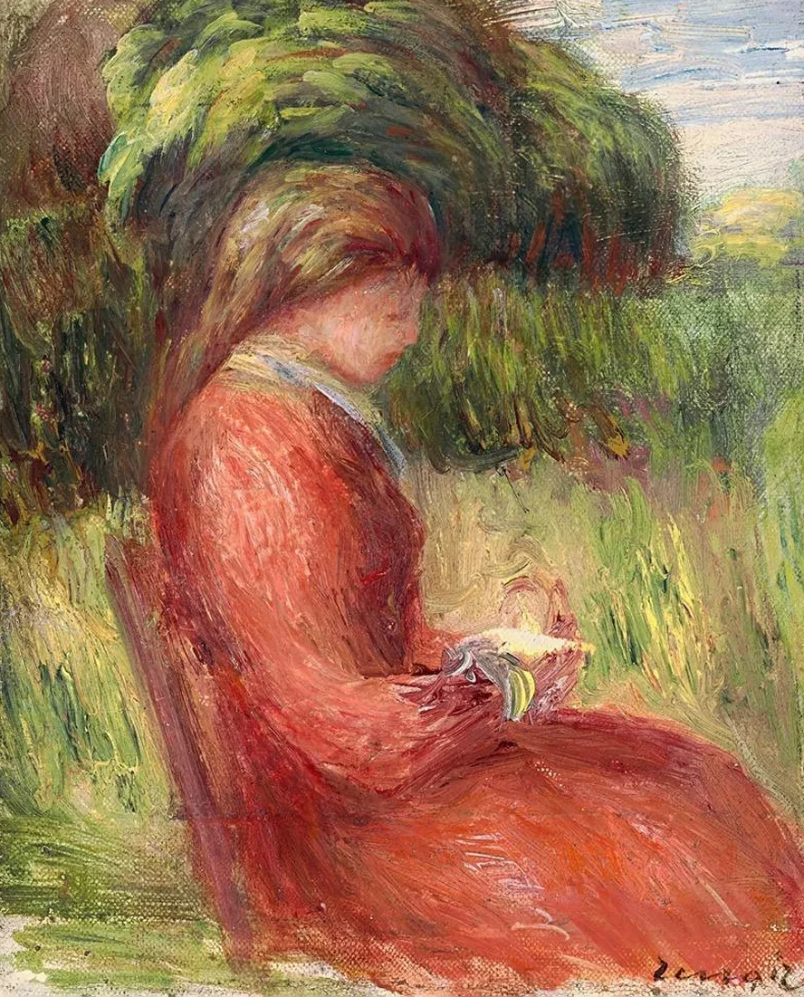 Jeune Femme Assise