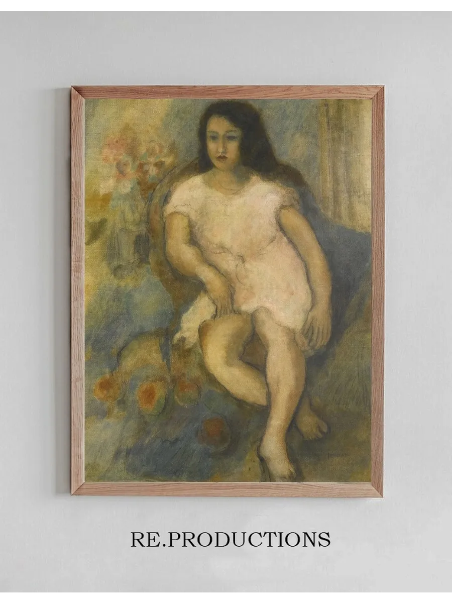Jeune Femme Assise